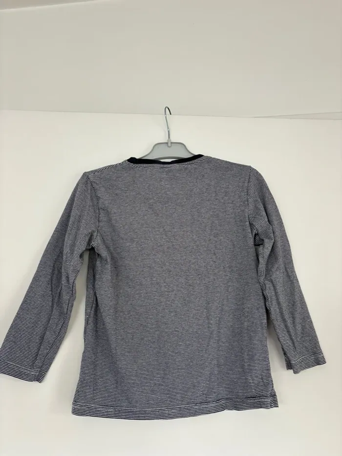 T-shirt rayé manches longues Tape à l’œil 8 ans - photo numéro 2