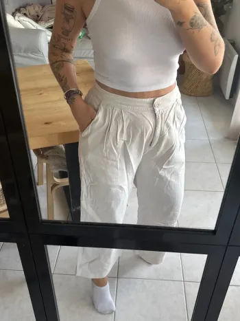 Pantalon large