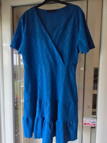 Robe bleu électrique