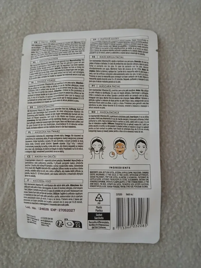 Masque hydrogel Visage Or - photo numéro 2