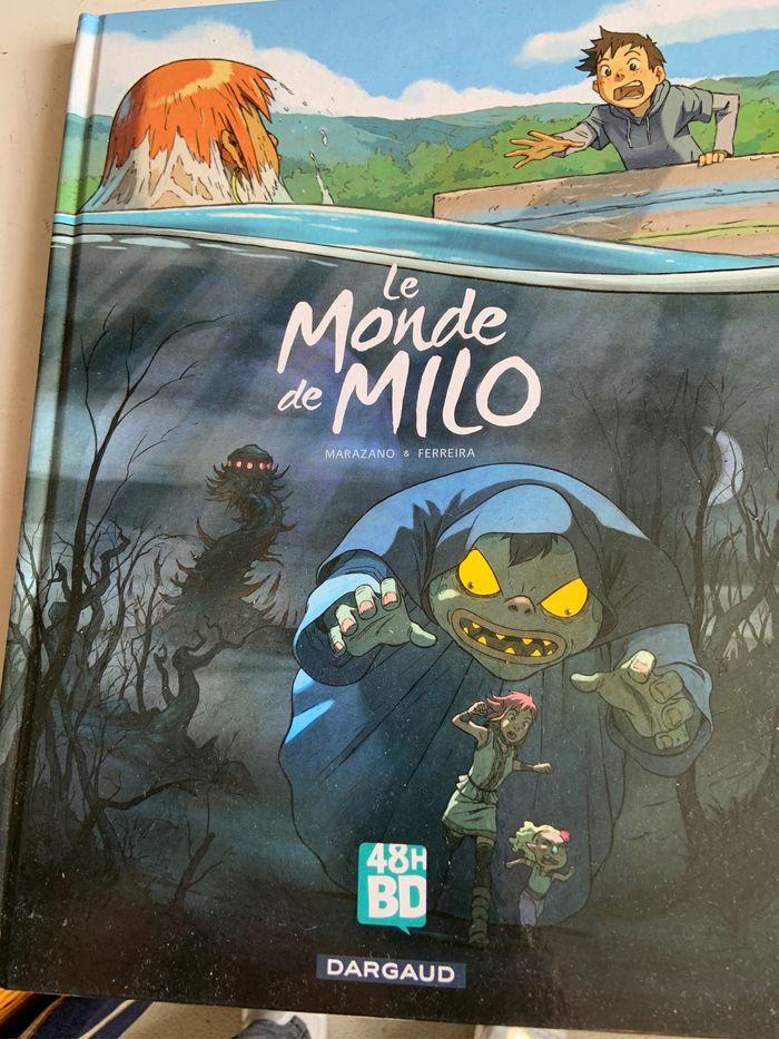 Livre BD le monde de Milo