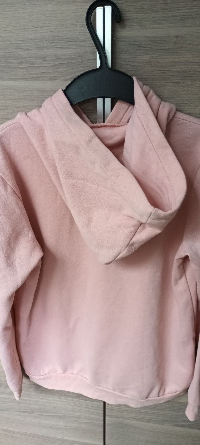 Sweat à Capuche rose - photo numéro 4