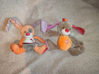 2 supers belles peluches