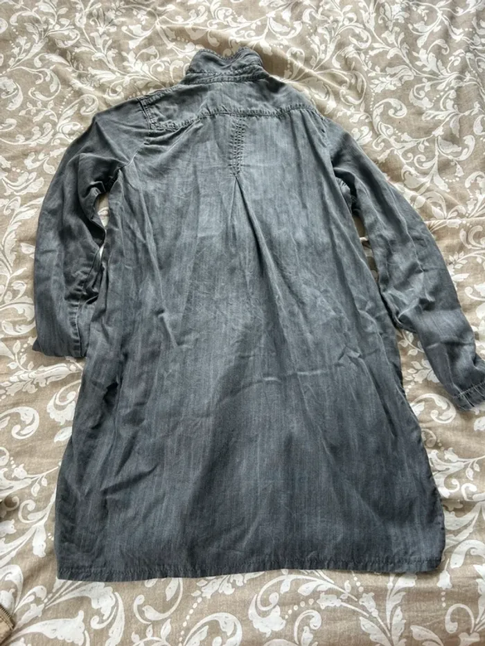 Robe jeans gris sud express taille m - photo numéro 2