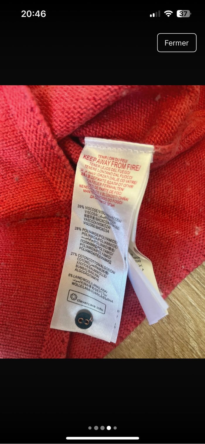 Gilet sergent major 12mois - photo numéro 4