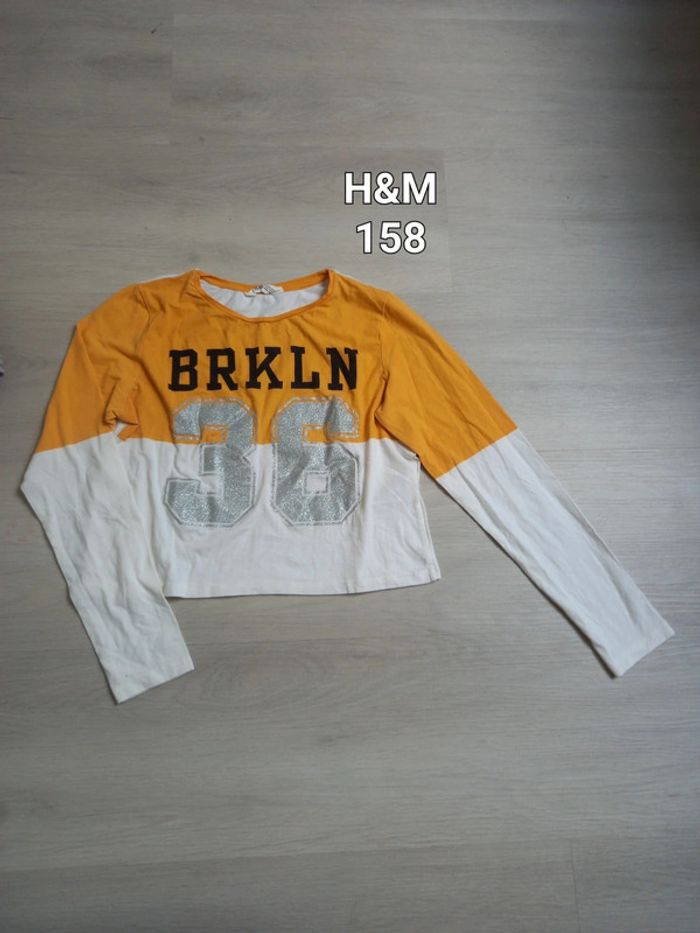 T-shirt à longue manches taille 158