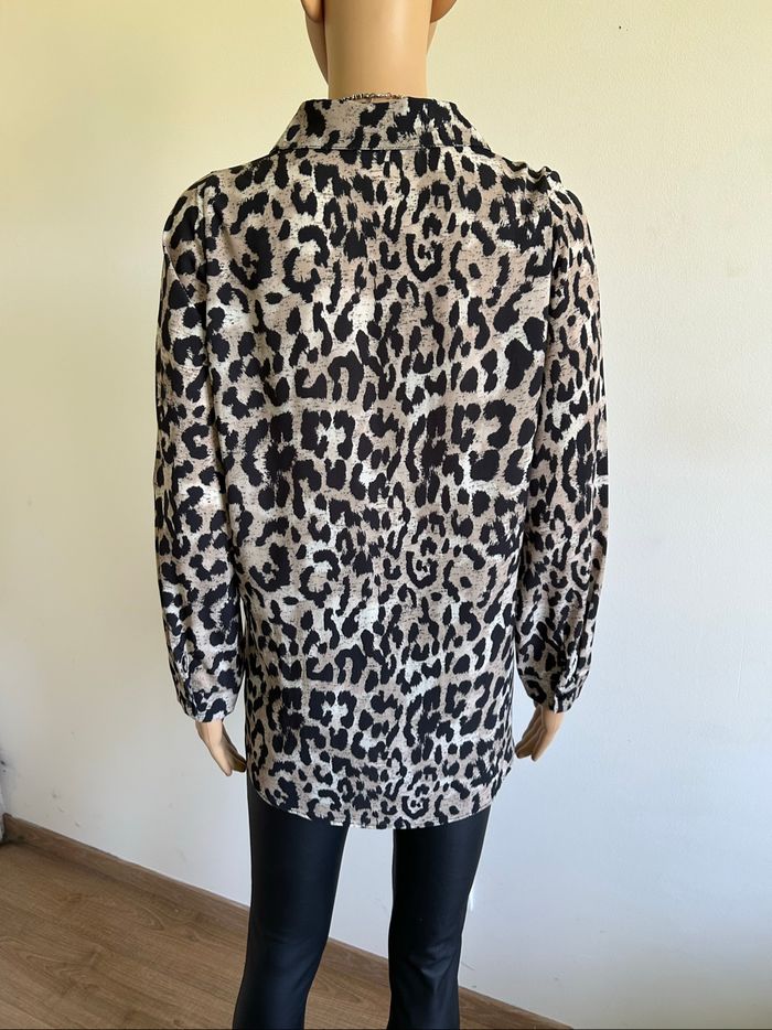 Chemise léopard à manches longues Milan Kiss taille M jamais portée - photo numéro 5