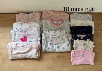Lot vêtements été printemps taille 18 mois