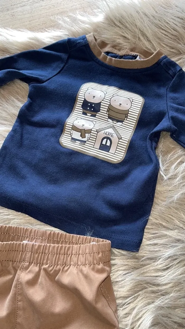 Ensemble garçon 6 mois - photo numéro 2