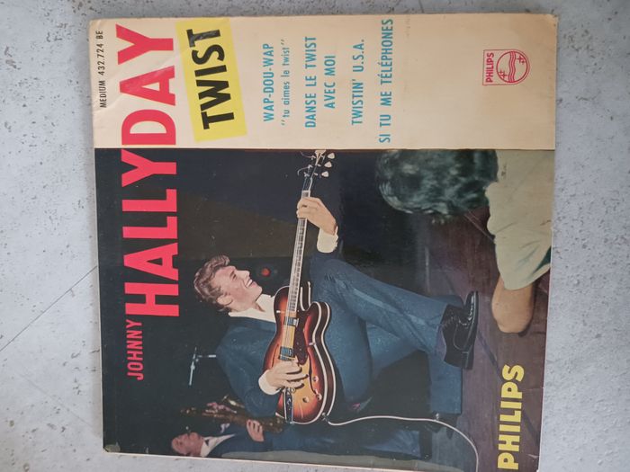Johnny Hallyday Twist disque vinyl 45 T