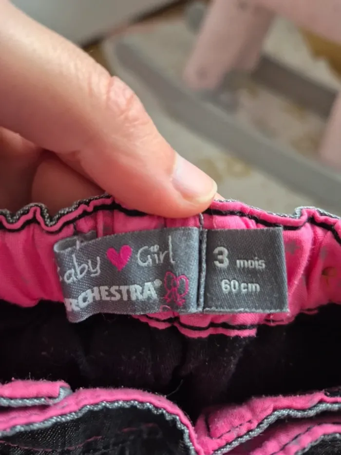 Jean large 3mois 60cm - photo numéro 3