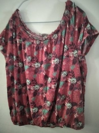 Tee shirt col carmen