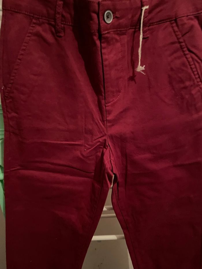 Pantalon chino garçon - photo numéro 2