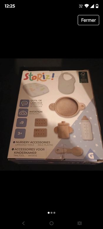 Kit nurserie en bois neuve