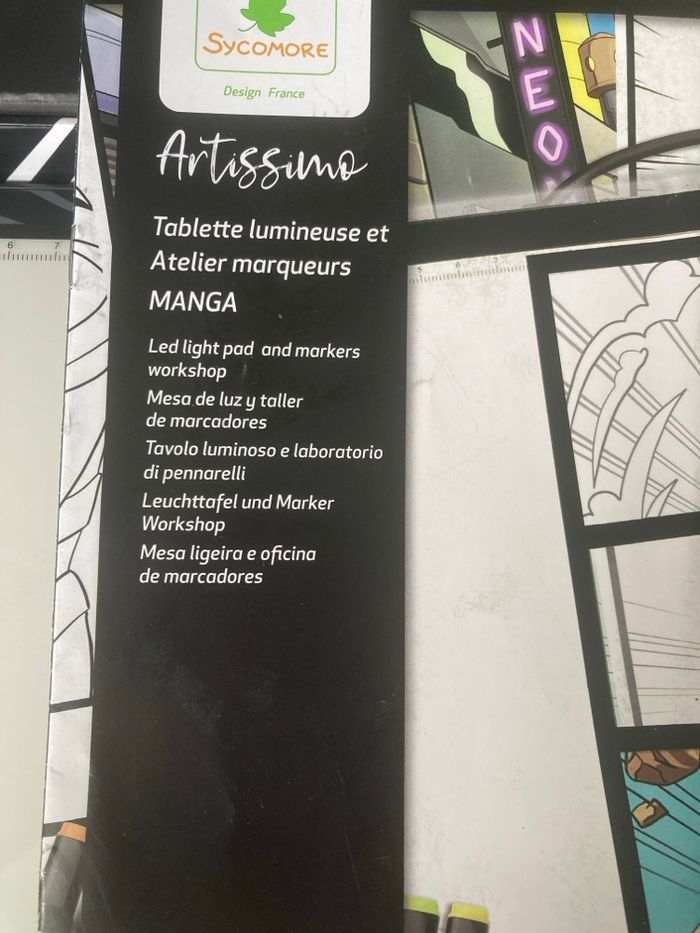 Tablette lumineuse manga - photo numéro 4