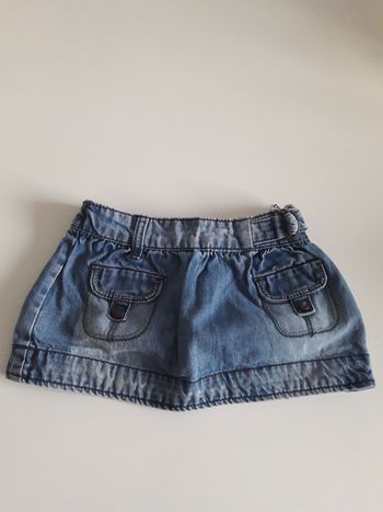 Jupe jean fille 18 mois
