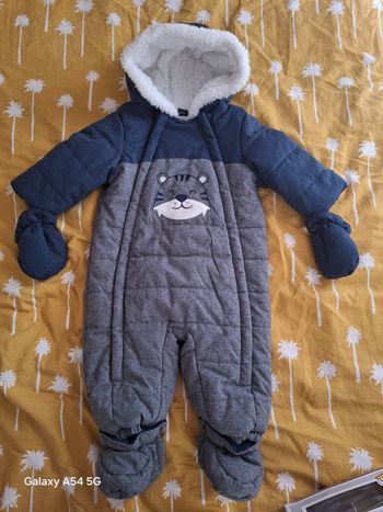 Combi hiver bébé