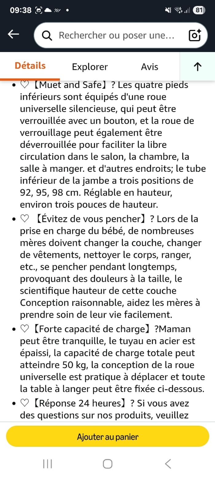 Table à langer pliable - photo numéro 7