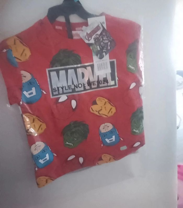 Ensemble t shirt + short Marvel - photo numéro 4