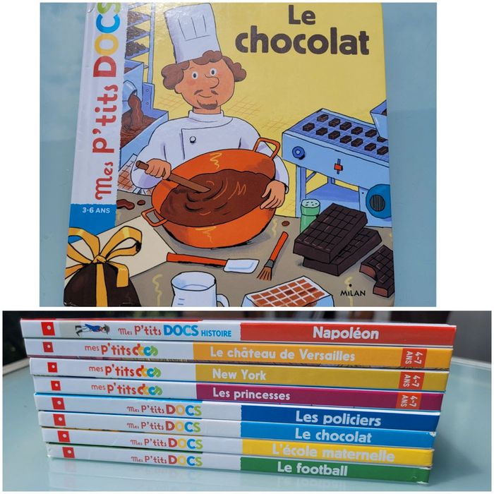 Mes P'tits Docs, 3-6 ans 🍫 Le Chocolat 🍫