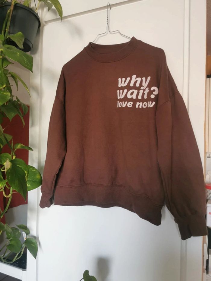 Sweat marron