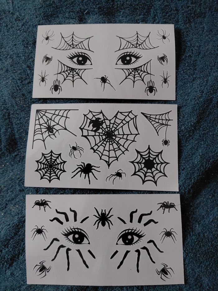 Tatouage temporaire pour Halloween