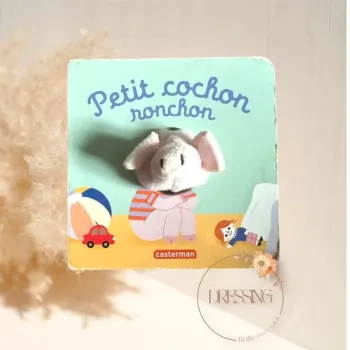 Petit cochon ronchon - mes livres marionnettes