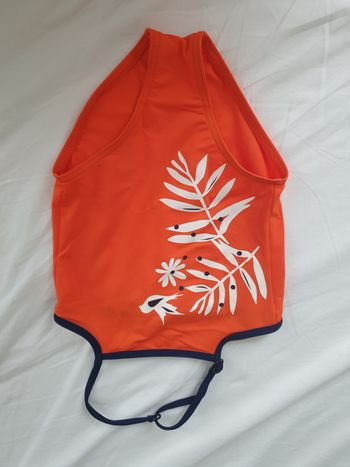Maillot de bain 1p orange - 2A - Marèse