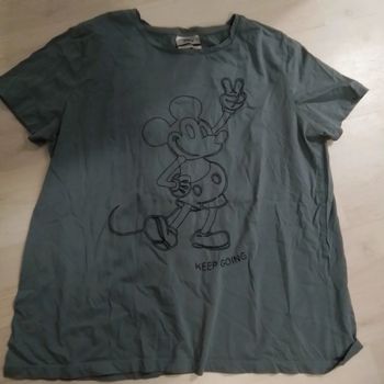 tshirt vert mickey