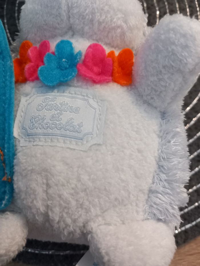 Peluche hérisson tartine et chocolat 13cm - photo numéro 4