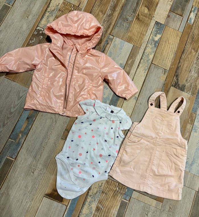 Lot vêtements bébé fille 6 mois - photo numéro 8