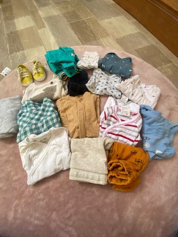 Lot de vêtements bb garçon 