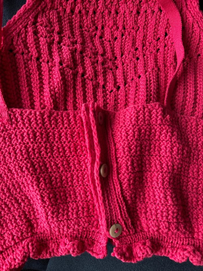 Top maille Zara - photo numéro 3