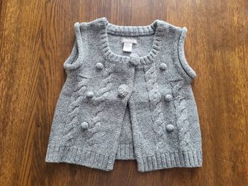 1 gilet sans manche fille 3 ans 