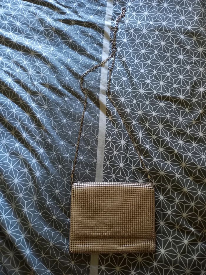 Petit sac doré