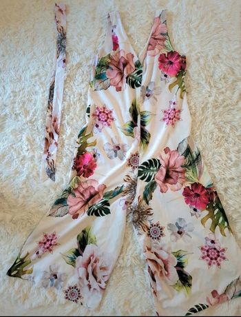 Combinaison pantalon à fleur edji