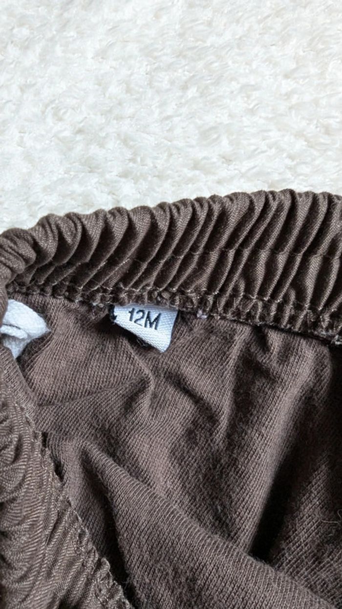 Lot 3 pantalons légers 12 mois - photo numéro 3