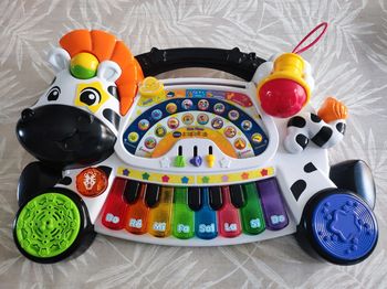 Vtech piano zèbre
