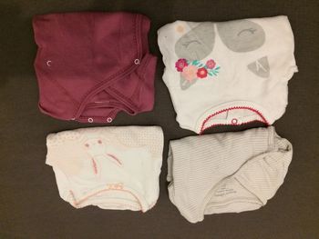 Lots 4bodys manche longue 1M