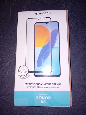 Protection écran verre  trempé HONOR X6