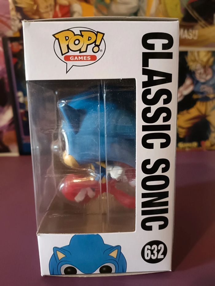 Figurine Funko Pop Sonic The Hedgehog Classic Sonic 632 - photo numéro 2