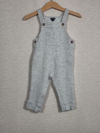 Salopette grise Kiabi 12 mois 73-76 cm