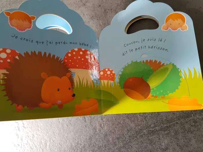 Livre Coucou bébé les animaux de la Forêt - photo numéro 4