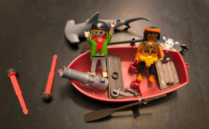 Playmobil barque des pirates avec requin marteau 5137 - photo numéro 2