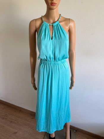 Robe longue turquoise neuve Morgan taille 42 (valeur 80€)