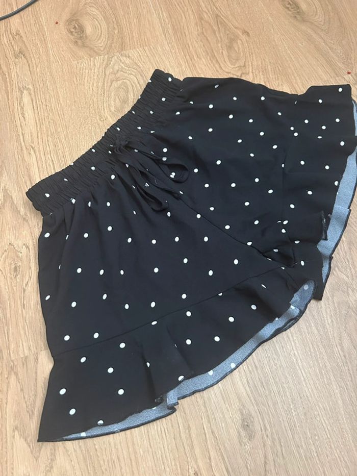 Short fluide à pois neuf - photo numéro 3