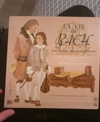 Vinyle La vie de Bach racontée aux enfants