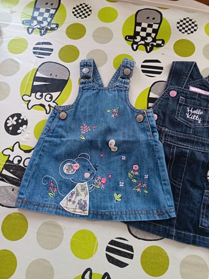 Lot 3 robes 3 mois Obaïbi Hello Kitty - photo numéro 2