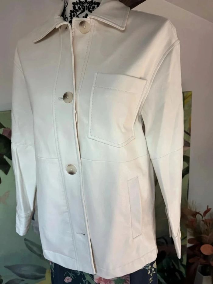 Blazer simili cuir femme - photo numéro 6