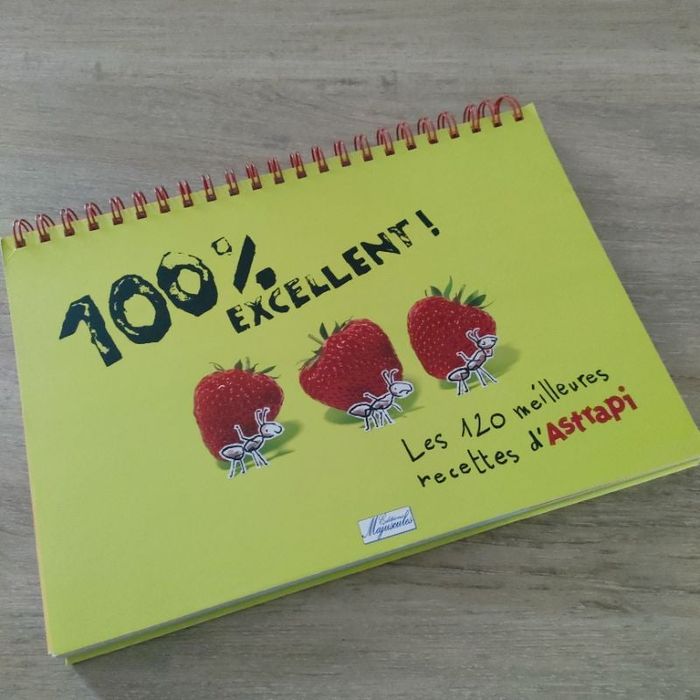 Livre recettes "100% excellent"